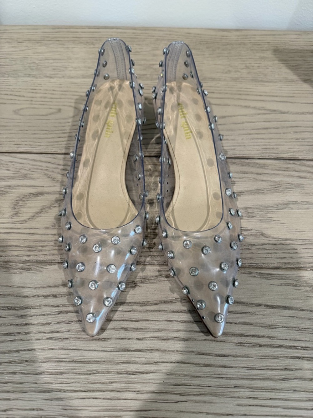 Cult Gaia Roxy rhinestone heels